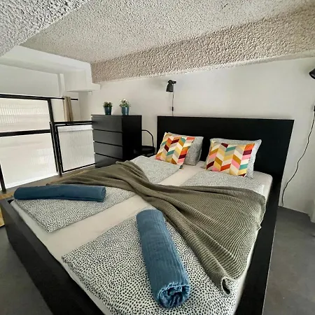 Inbp06 Studio Apartment #Freeparking Boedapest Buitenkant foto